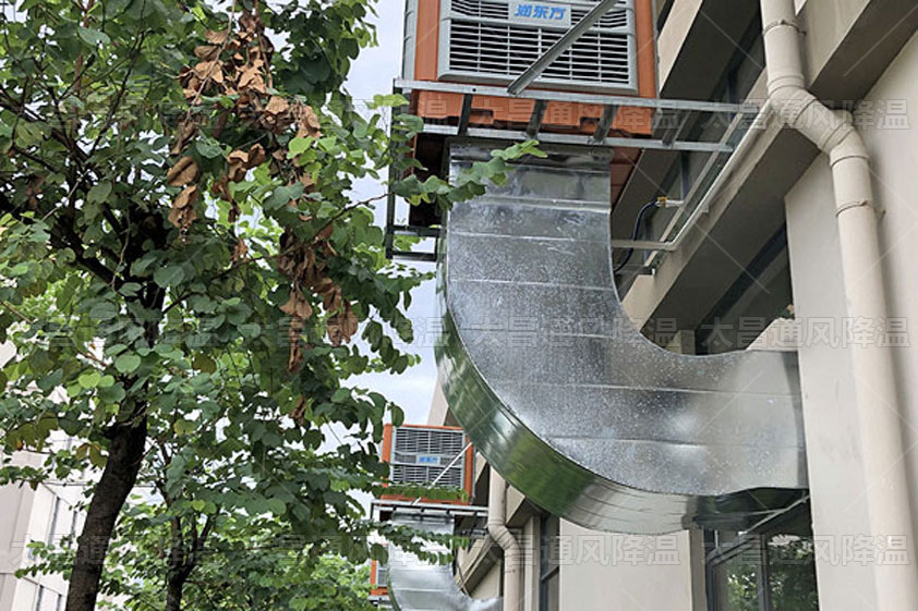 電子工廠車間降溫設(shè)備，電子廠降溫通風解決方法