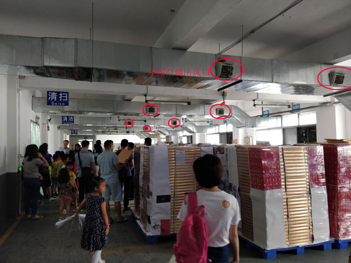 環(huán)?？照{(diào)出風口