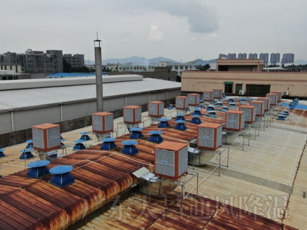 廣東電子廠環(huán)?？照{(diào)通風降溫案例